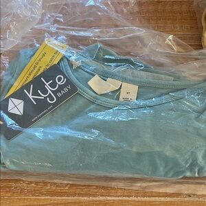 Kyte BABY Aqua/blue Two piece long sleeve